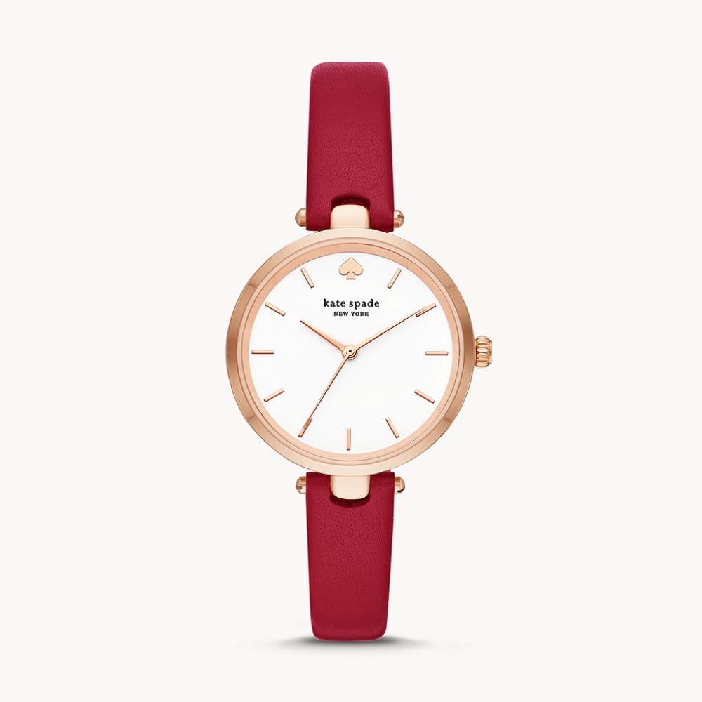 KATE SPADE NY holland watch and earring set, 34mm, Main, color, ROSE GOLD - Picture 4 of 6